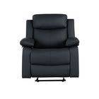 Blanche - Glider Recliner With LED, Pillow Top Arms
