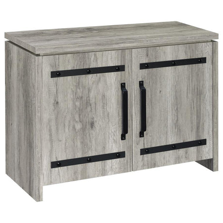 Enoch - 2 Door Engineered Wood Accent Cabinet - Gray Driftwood by CoasterEveryday | Bel Furniture