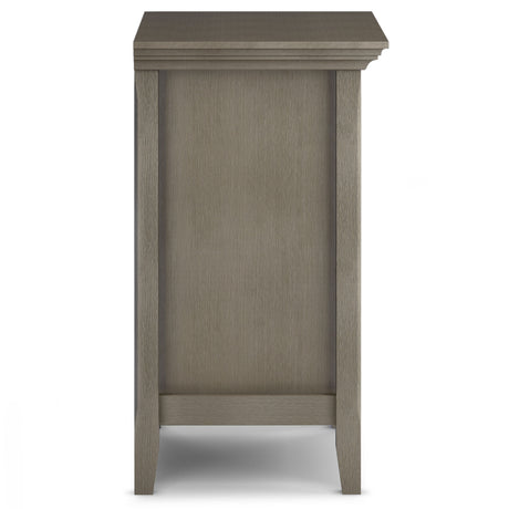 Amherst - Bedside Table, Handcrafted by Simpli-Home | Bel Furniture