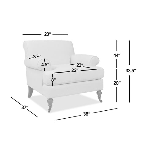 Alana Lawson - Accent Arm Chair Casters - view 48