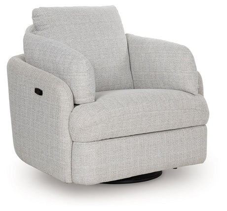 Alainmont Next-Gen Nuvella - Swivel Power Recliner Gray by Signature Design by Ashley® | Bel Furniture