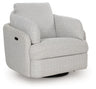 Alainmont Next-Gen Nuvella - Swivel Power Recliner Gray by Signature Design by Ashley® | Bel Furniture