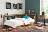 Deanlow - Bookcase Storage Bed by Signature Design by Ashley® | Bel Furniture