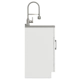 Hennessy - Deluxe Laundry Cabinet With Faucet And Stainless Steel Sink