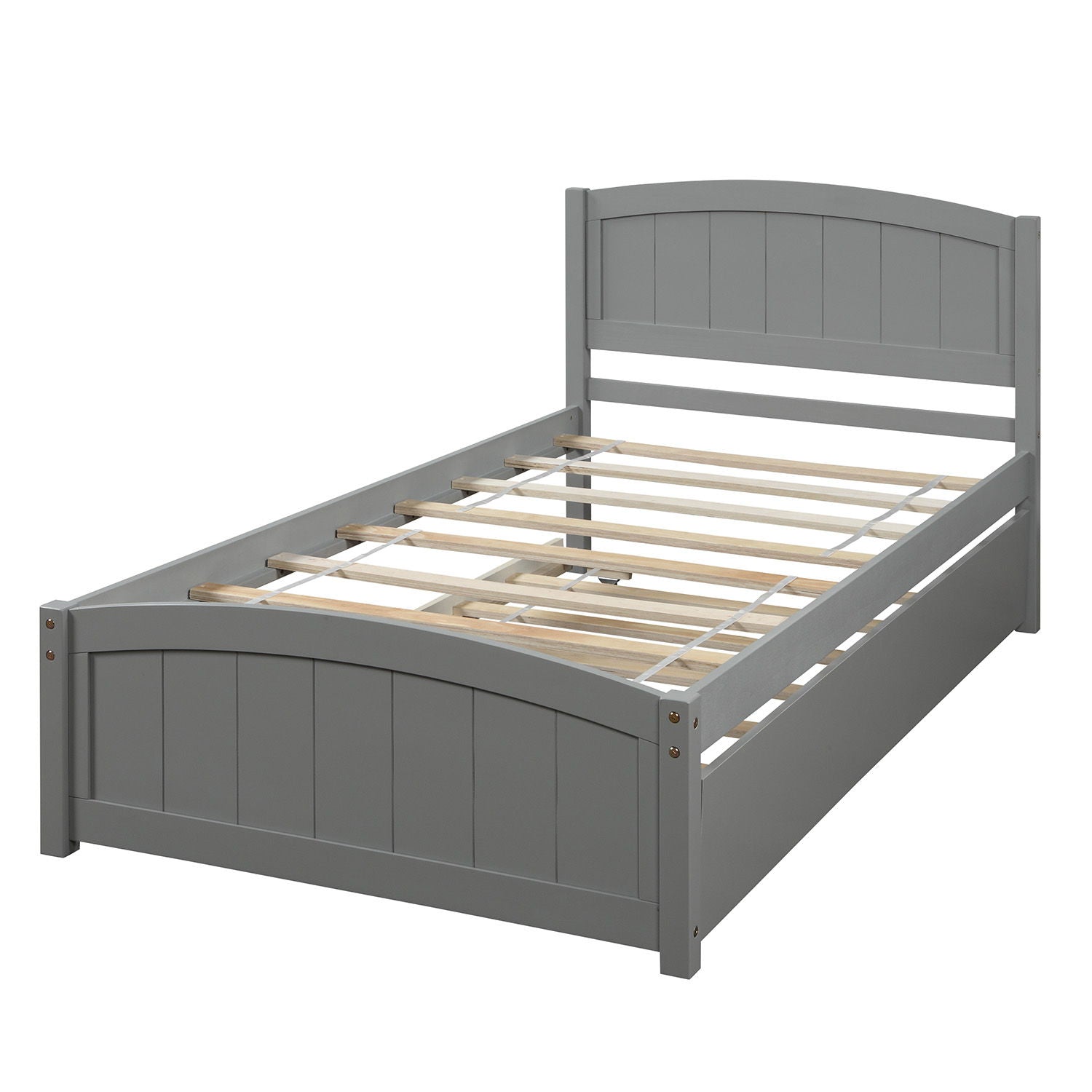 Platform Bed With Trundle