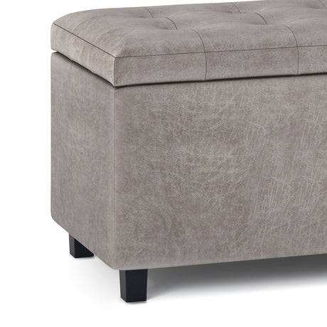 Cosmopolitan - Upholstered Storage Ottoman - view 72