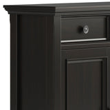 Amherst - Entryway Storage Cabinet - Hickory Brown by Simpli-Home | Bel Furniture