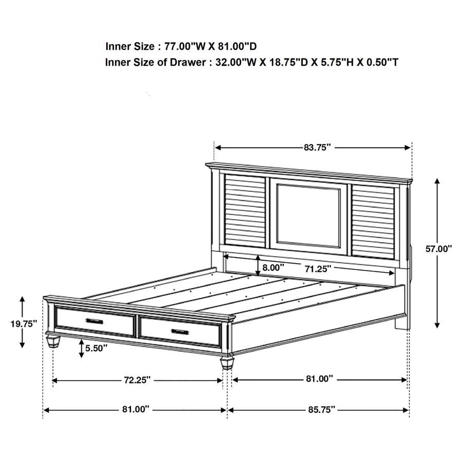 Franco - Storage Bedroom Set