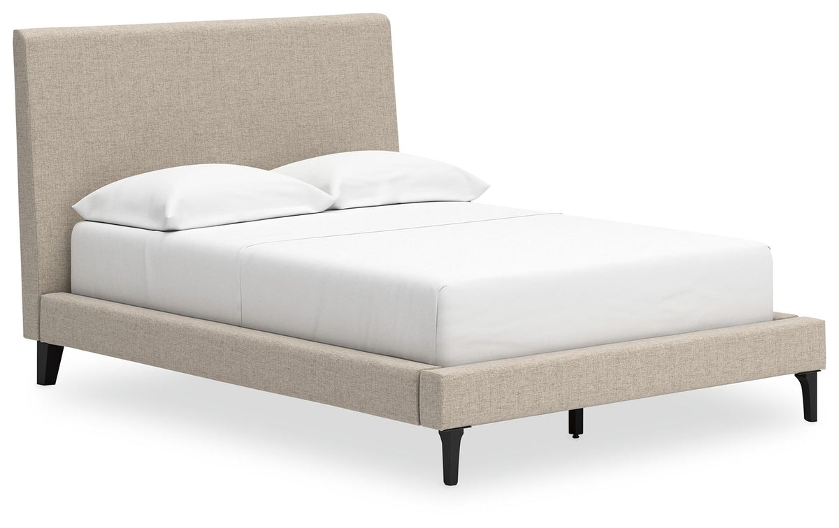 Cielden - Upholstered Bed With Roll Slats Gray by Signature Design by Ashley® | Bel Furniture