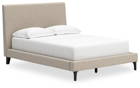 Cielden - Upholstered Bed With Roll Slats Gray by Signature Design by Ashley® | Bel Furniture