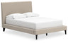 Cielden - Upholstered Bed With Roll Slats Gray by Signature Design by Ashley® | Bel Furniture