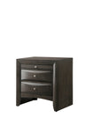 Emily - Nightstand Gray by Crown Mark | Bel Furniture