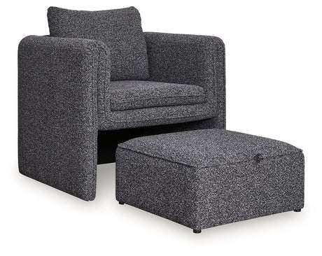 Vreni - Accent Chair - Charcoal / Black - view 6