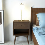 Globe - Table Lamp Opal With Dimmer Switch Inline - Gold / White by Ashcroft Furniture | Bel Furniture