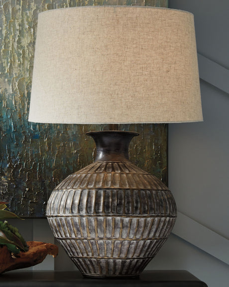 Magan - Metal Table Lamp - Antique Bronze Finish - view 5