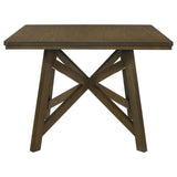 Canfield - Square Counter Height Dining Table - Brown by Coaster Fine Furniture | Bel Furniture