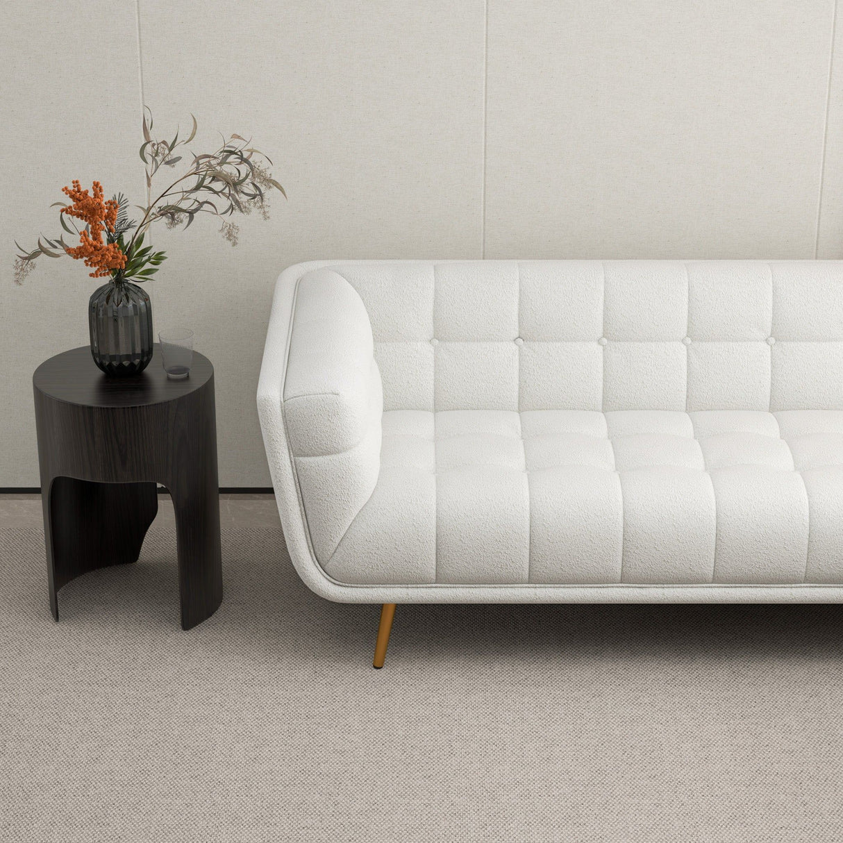 Addison - L Shape Sectional Sofa Tufted