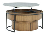 Fridley - Gray / Brown / Black - Nesting Cocktail Tables (Set of 2) by Signature Design by Ashley® | Bel Furniture