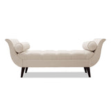 Alma - Tufted Flared Arm Entryway Bench