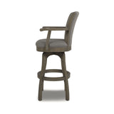 Williams - Swivel Bar Stool With Armrests by Jennifer Taylor Home | Bel Furniture