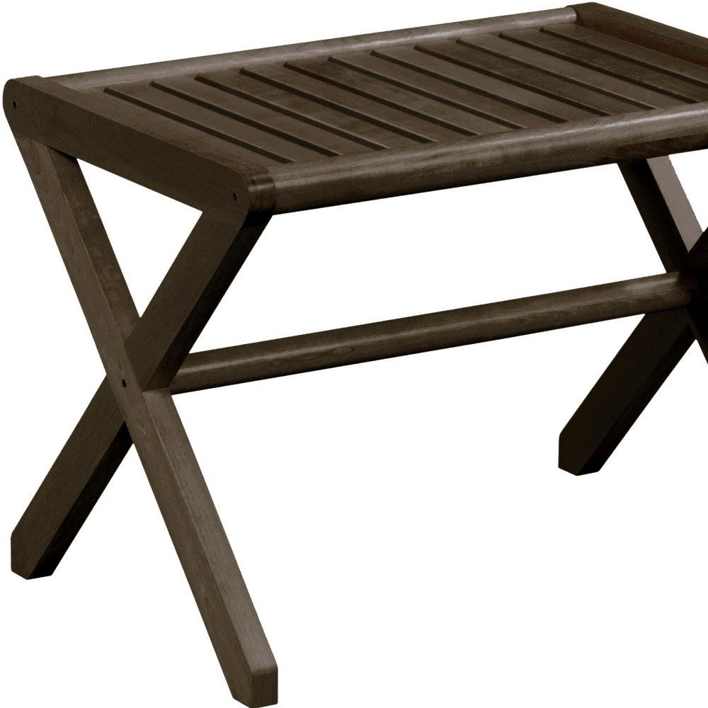 Bench / Bar Chair - Dark Brown