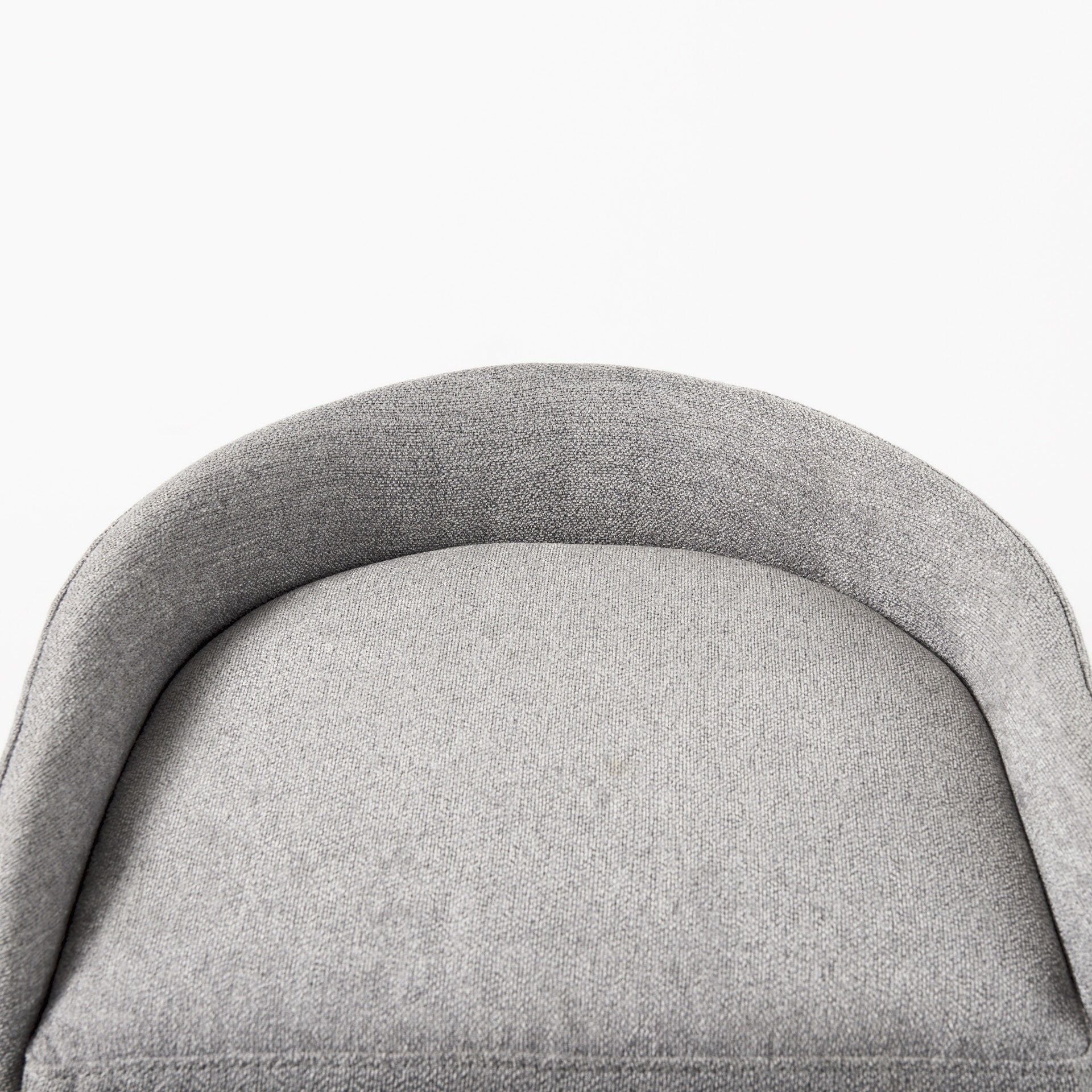 Steel Low Back Bar Chair - Gray