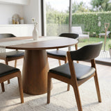 Enzo - Dining Chair (Set of 2) - Black / Brown