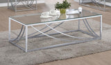 Lille - Glass Top Entryway Sofa Console Table Accents