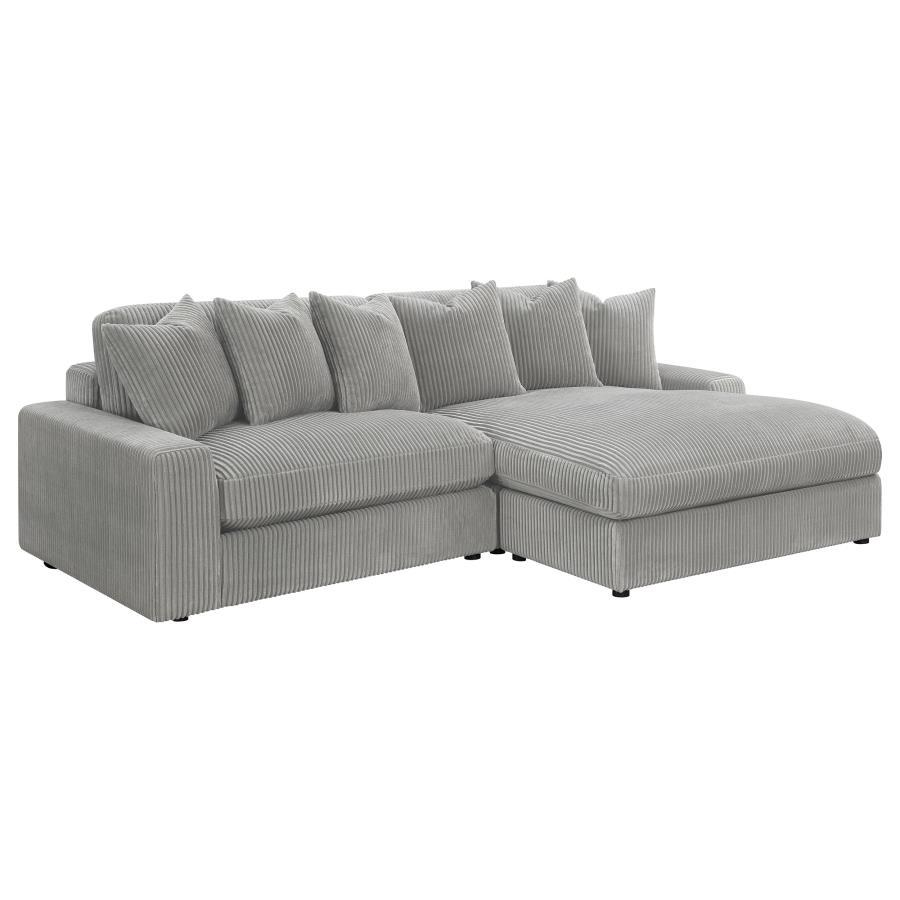 Blaine - Reversible Upholstered Chaise Sectional Sofa by Coaster Fine Furniture | Bel Furniture