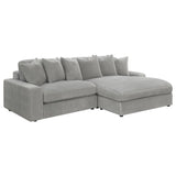 Blaine - Reversible Upholstered Chaise Sectional Sofa by Coaster Fine Furniture | Bel Furniture