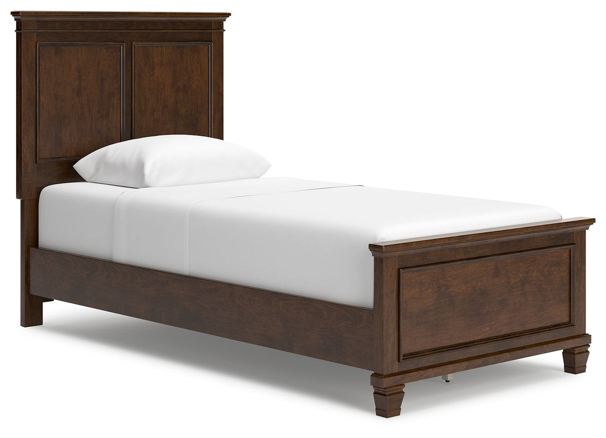 Danabrin - Twin Panel Bed - Brown