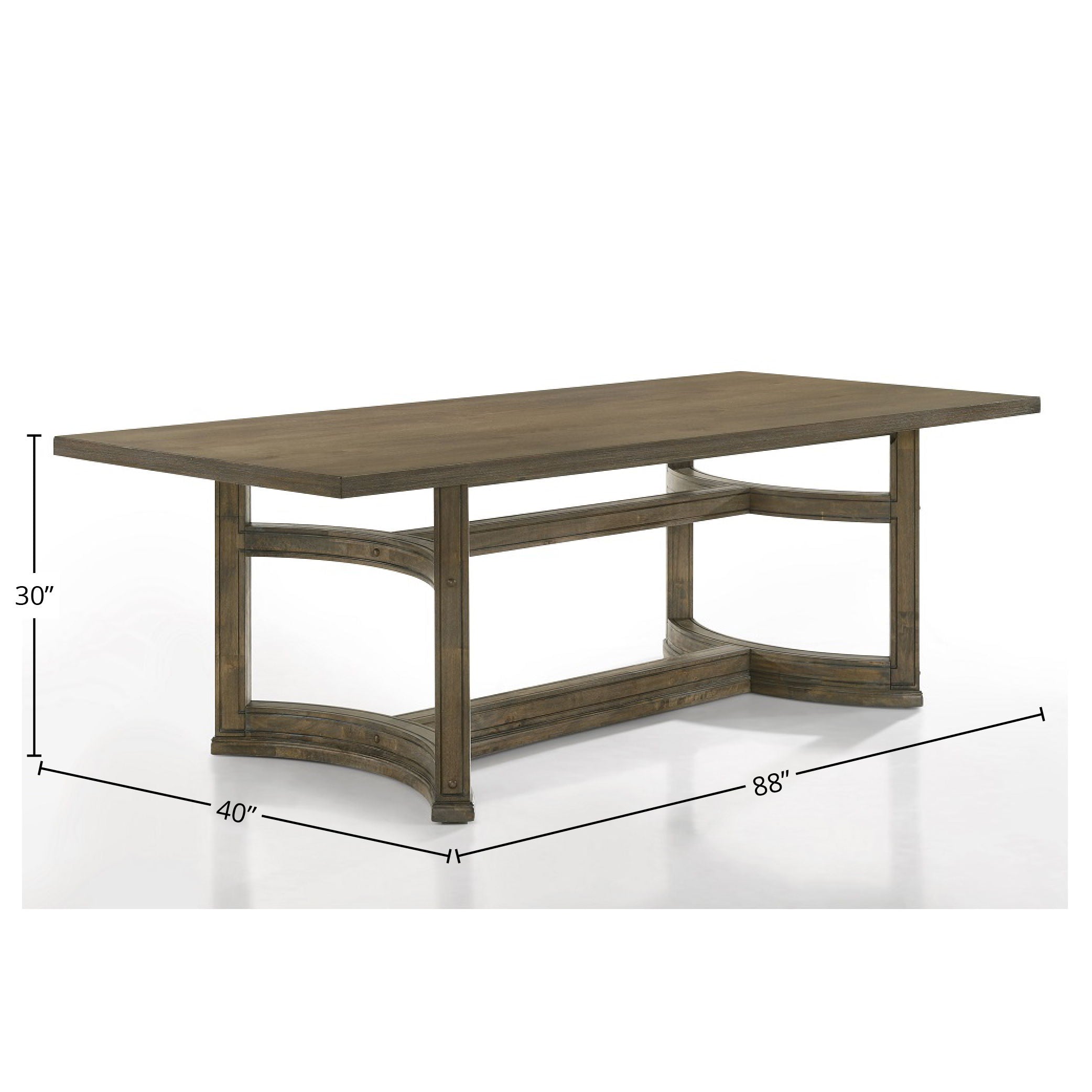 Parfield - Weathered Dining Table - Oak