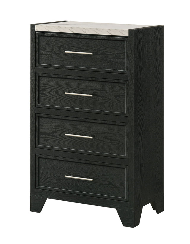 Lamar - Chest - Black by Crown Mark | Bel Furniture