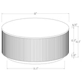 Jason - Round Marble Coffee Table Set by Coaster Fine Furniture | Bel Furniture