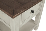 Bolanburg - White / Brown / Beige - Rectangular End Table by Signature Design by Ashley® | Bel Furniture