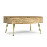 Jager - Lift Top Coffee Table Handcrafted by Simpli-Home | Bel Furniture