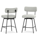 Giselle - Swivel Counter Height Stool (Set of 2)