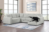 Devonshire - Sleeper Sectional Sofa Storage Chaise