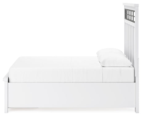 Ashbryn - Panel Storage Bed by Benchcraft® | Bel Furniture