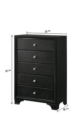 Micah - Chest - Black by Crown Mark | Bel Furniture