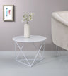 Epidia - Display & Utility Accent Table White by Urban Nest | Bel Furniture