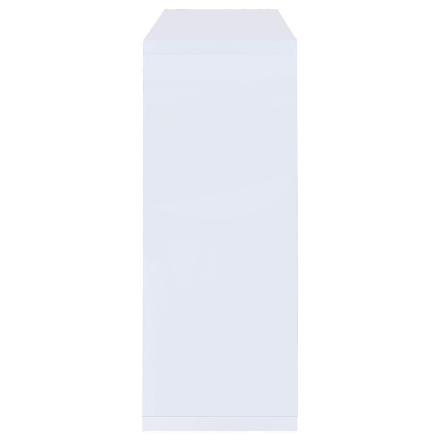 Prescott - Rectangular 2-Shelf Bar Unit by CoasterEssence | Bel Furniture