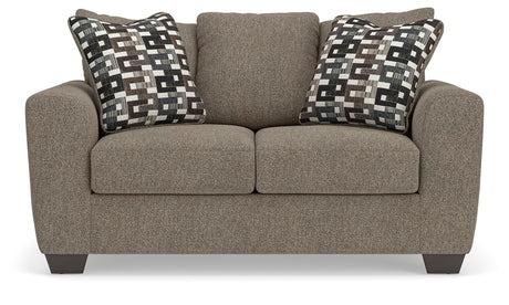 Triston-Peaks - Loveseat - Suede - view 5