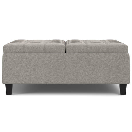 Harrison - Upholstered Coffee Table Storage Ottoman - view 25
