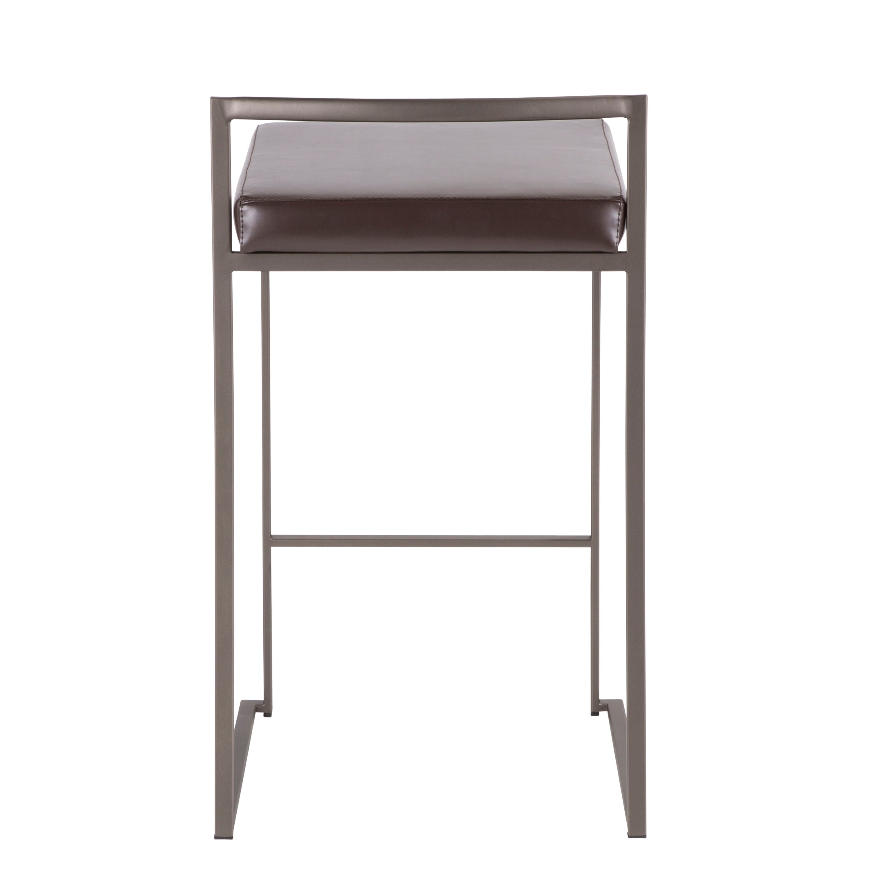 Fuji - Industrial Stackable Counter Stool Elegant Design