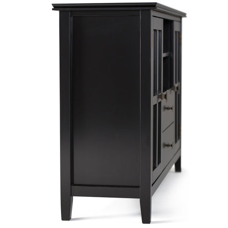 Artisan - Handcrafted, Tall TV Media Stand by Simpli-Home | Bel Furniture
