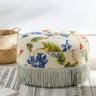 Yolanda - Round Upholstered Accent Ottoman by Jennifer Taylor Home | Bel Furniture
