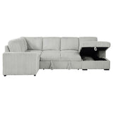 Devonshire - Sleeper Sectional Sofa Storage Chaise