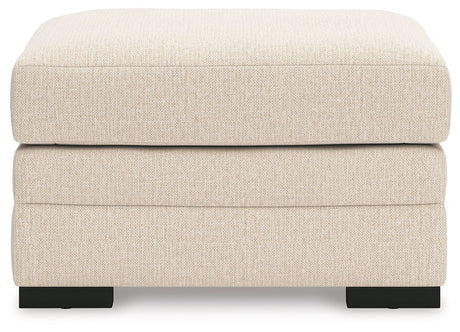Lango - Jute - Ottoman by Benchcraft® | Bel Furniture