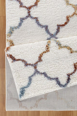 Loft Shag - 7'10" X 9'10" Shaggy Area Rug Polypropylene - Ivory